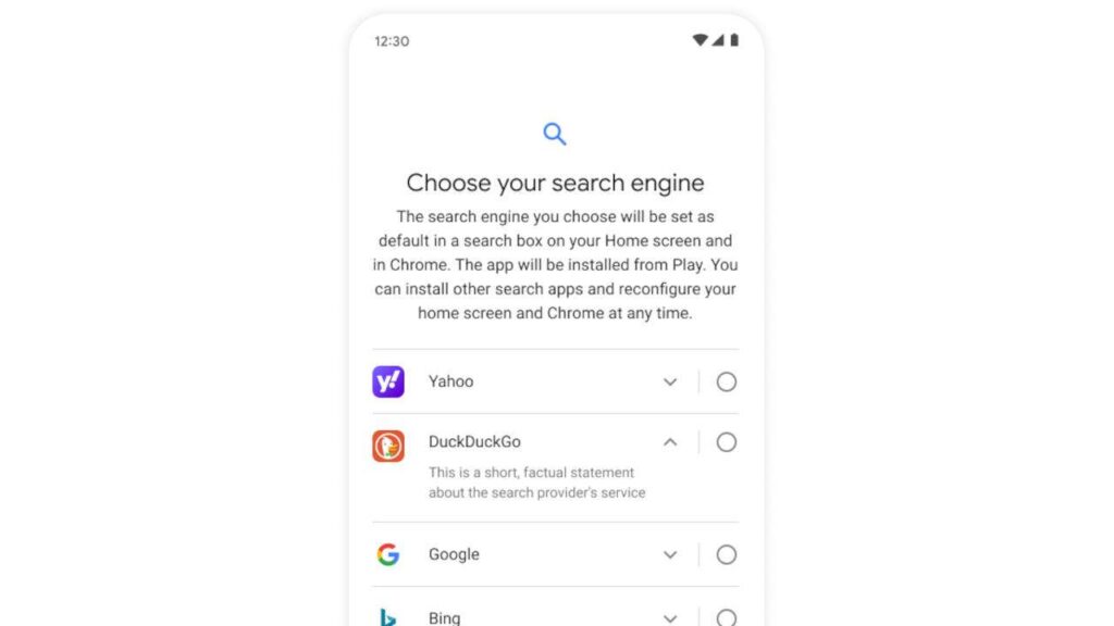 Google search options free search for rival search engines