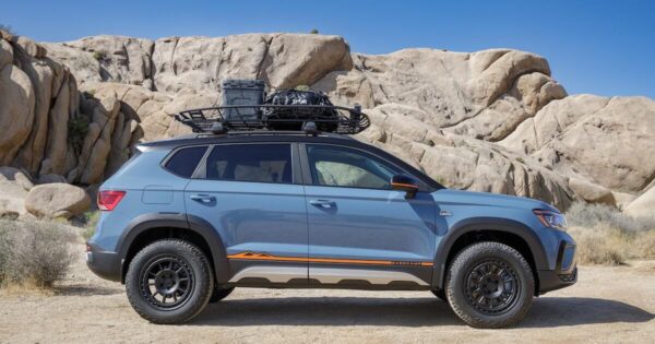 Volkswagen reveals a complete accessory line for Taos SUV